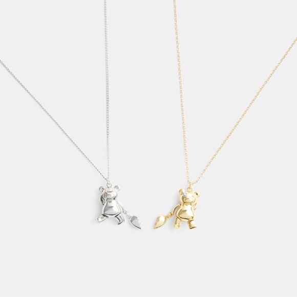 Teddy Bear Heart Friendship Necklace Set 🐻 - Picture 6 of 11